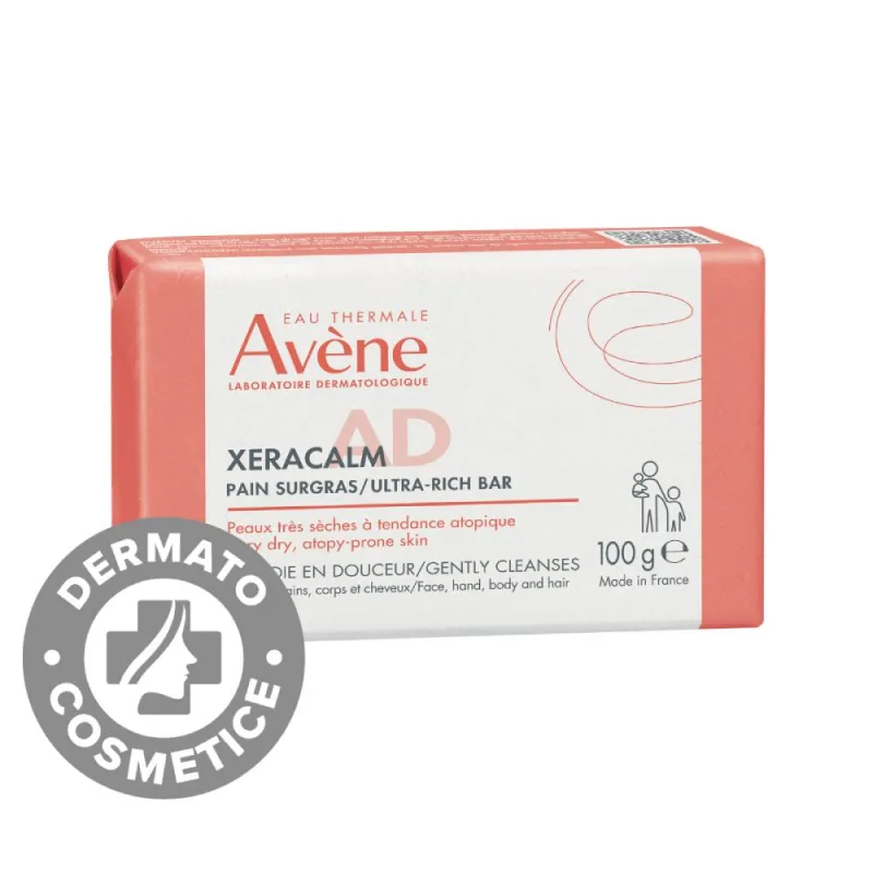 Sapun pentru peile uscata atopica Xeracalm, 100g, Avene — preț și oferte