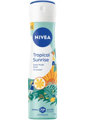 Antiperspirant spray Tropical Sunrise, 150ml, Nivea