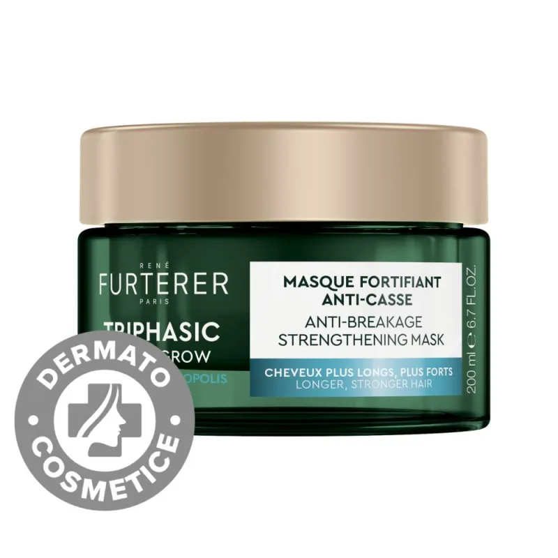 Masca fortifianta anti-rupere pentru par mai lung si mai puternic Triphasic Active Grow, 200ml, René Furterer — preț și oferte