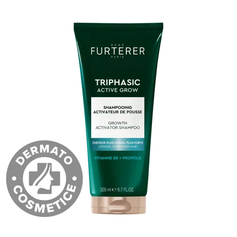 Sampon accelerator de crestere a parului Triphasic Active Grow, 200ml, René Furterer — preț și oferte