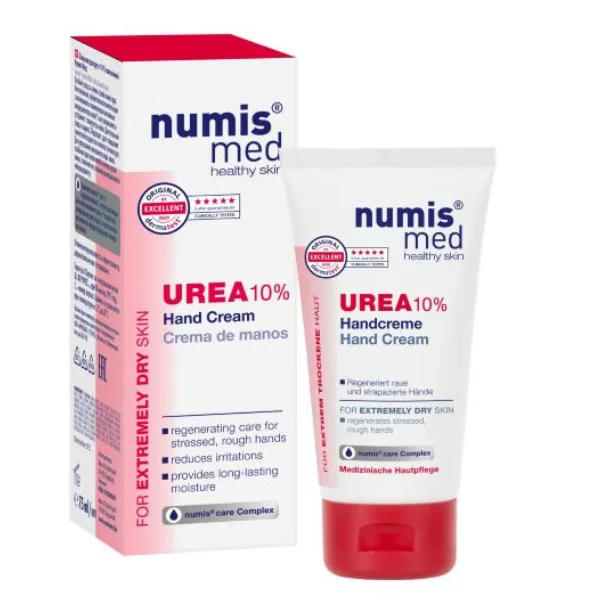 Crema de maini cu uree 10%, Numismed | 75 ml — preț și oferte