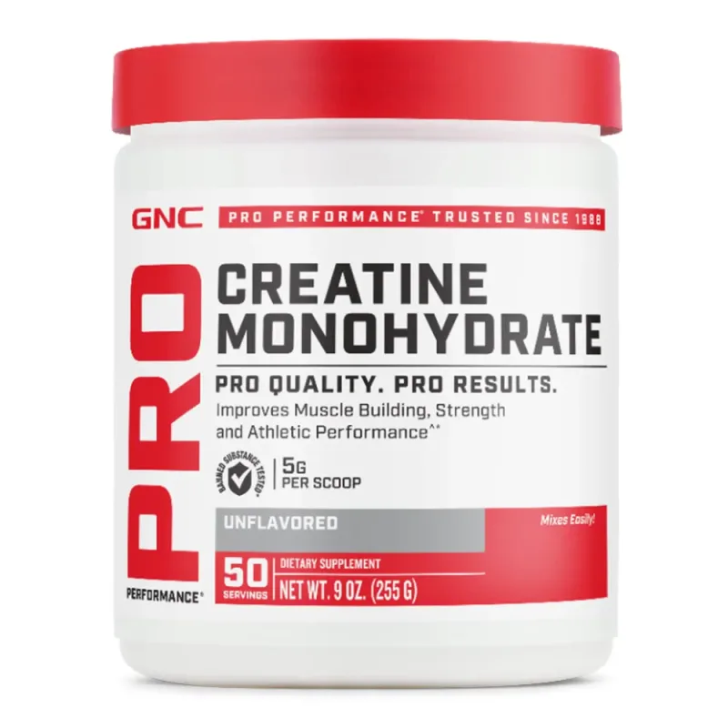 PRO PERFORMANCE Creatine Monohydrate, GNC | 255 g pulbere — preț și oferte
