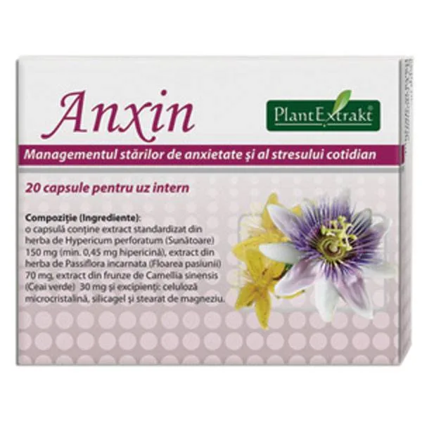 Anxin 20cps - Plantextrakt — preț și oferte