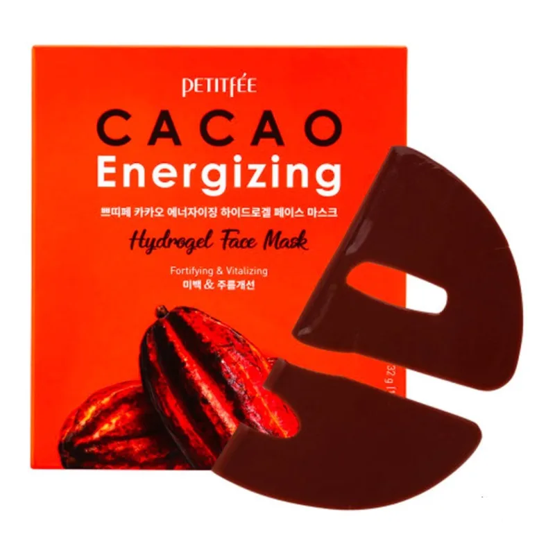 Masca de hidrogel energizanta cu cacao CACAO ENERGIZING, 32g, Petitfee — preț și oferte