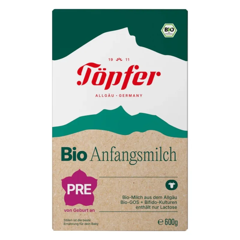TOPFER Bio Pre lactana lapte, 600g — preț și oferte