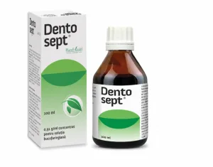 Dentosept, 0,91 g/ml Concentrat pentru Soluție Bucofaringiană, 100 ml, PlantExtrakt