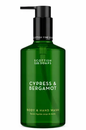 Săpun Lichid pentru Mâini și Corp Cypress & Bergamot, 300 ml, Scottish Fine Soaps
