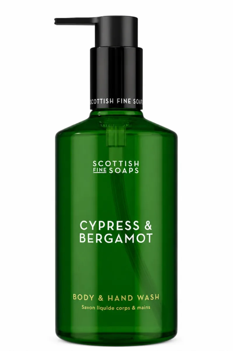 Săpun Lichid pentru Mâini și Corp Cypress & Bergamot, 300 ml, Scottish Fine Soaps — preț și oferte