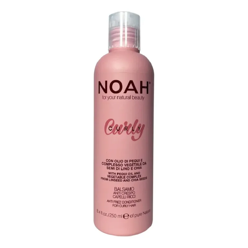 Balsam pentru par cret, cu efect anti-frizz, Curly, 250 ml, Noah — preț și oferte