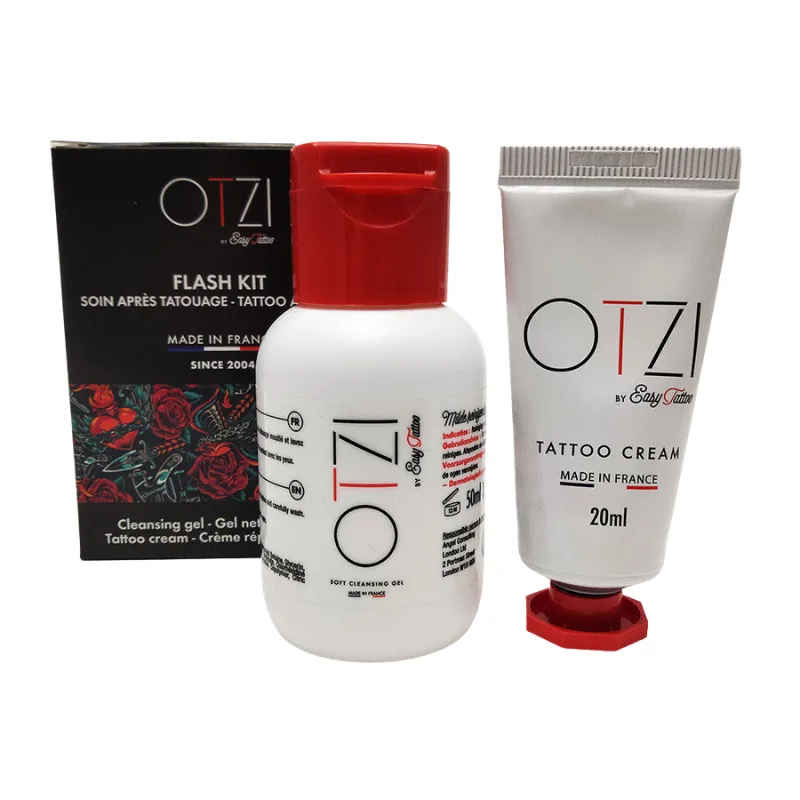 Kit pentru injgrijirea tatuajelor OTZI Flashkit, Medical Body Art | 50 ml + 20 ml — preț și oferte