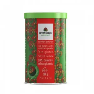 Green Sugar Pulbere(cutie metalica) 300g Remedia