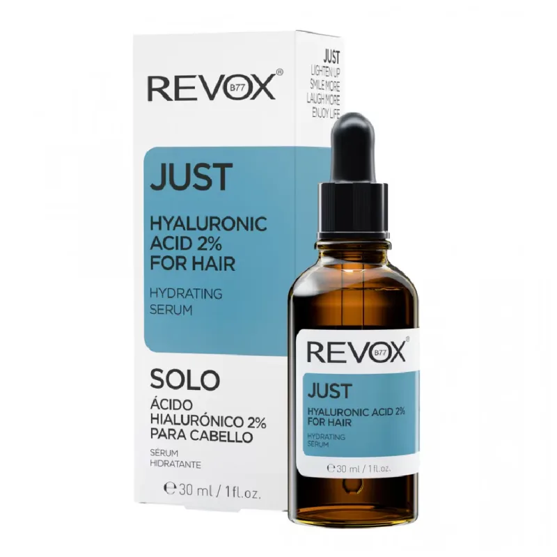 Acid hialuronic 2% pentru par Just, 30 ml, Revox — preț și oferte
