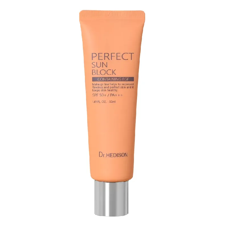 Crema pentru fata hidratanta Perfect Sun Block SPF50, 50 ml, Dr Hedison — preț și oferte