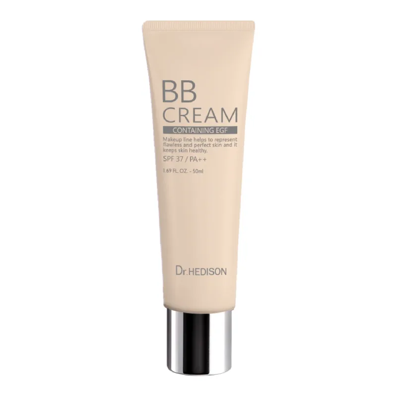 BB Cream cu SPF37 PA++, Light-Medium Beige, 50 ml, Dr Hedison — preț și oferte