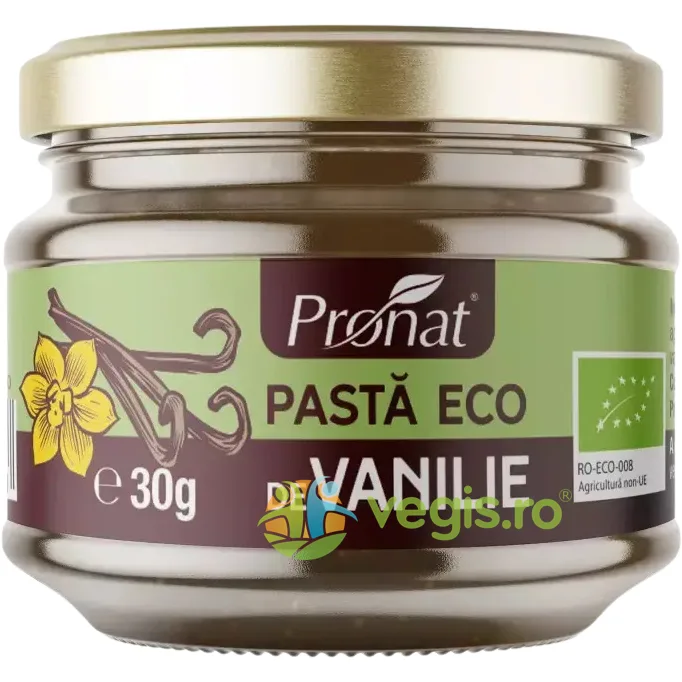 Pasta de Vanilie Ecologica/Bio 30g PRONAT — preț și oferte