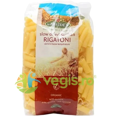 Paste Rigatoni cu Quinoa din Grau Dur Sicilian Ecologice/Bio 500g LA BIO IDEA — preț și oferte