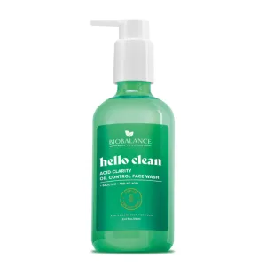 Gel de curatare cu Acid Salicilic + Acid Azelaic Hello Clean Acid Clarity, 250ml, Bio Balance