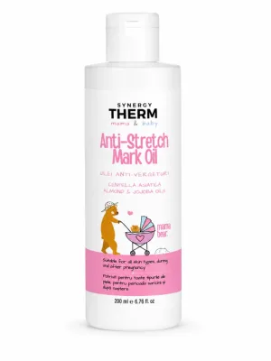 Ulei Anti-Vergeturi cu Centella Asiatica si Vitamina E Mama & Baby, 200ml, Synergy Therm