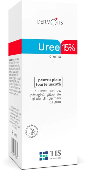 Crema cu Uree 15%, 50ml, Tis Farmaceutic