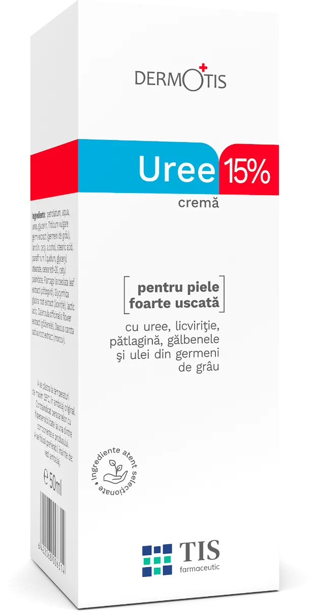 Crema cu Uree 15%, 50ml, Tis Farmaceutic — preț și oferte