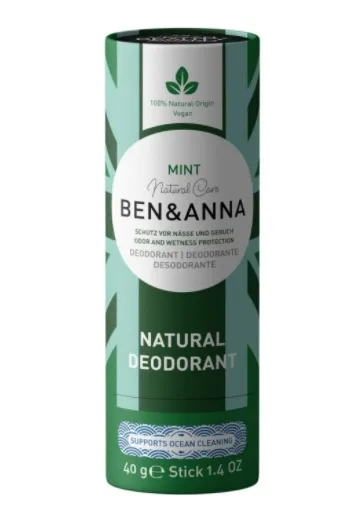 Deodorant stick Mint Bio, 40g, Ben&Anna — preț și oferte