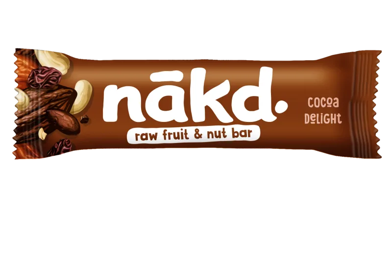 Baton cu cacao raw vegan, 35g, Nakd — preț și oferte