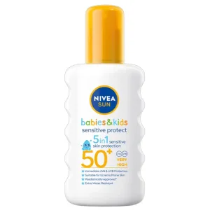 Spray pentru copii cu protectie solara SPF 50+ Sun Sensitive Protect, 200ml, Nivea