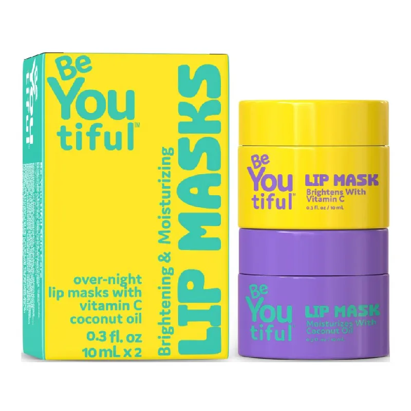 Set 2 masti de noapte pentru buze, pentru adolescenti si tineri, 10 ml*2, BeYoutiful — preț și oferte