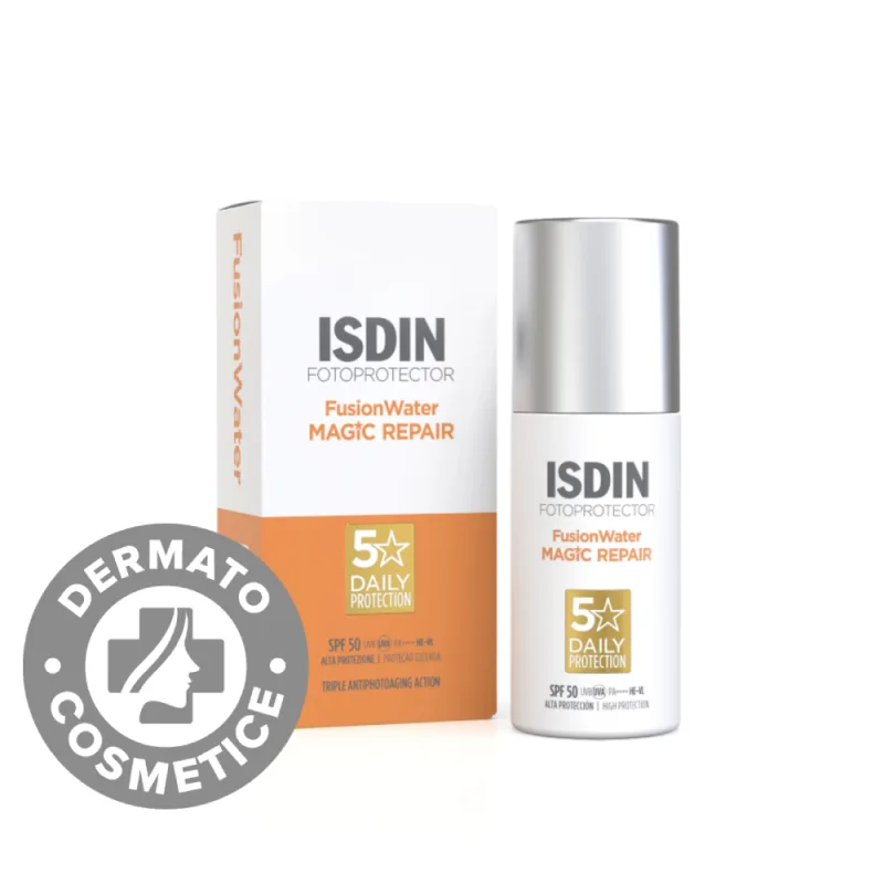 Fotoprotector Fusion Water Magic Repair SPF50, 50ml, Isdin Isdinceutics De — preț și oferte