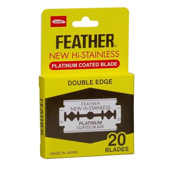 Rezerve lame de ras, 20 bucati, Feather — preț și oferte