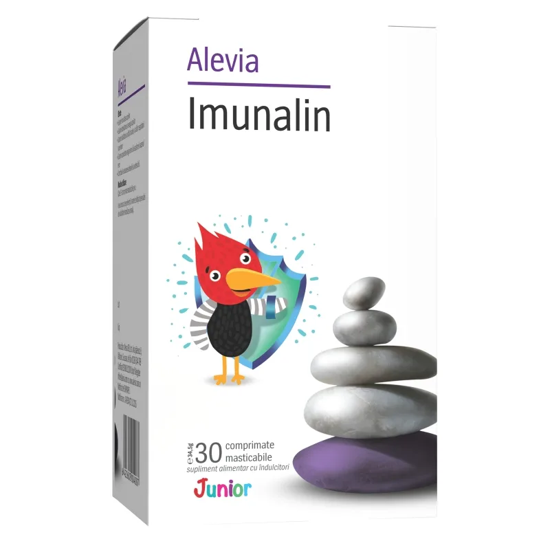 Imunalin Junior, 30 comprimate, Alevia — preț și oferte