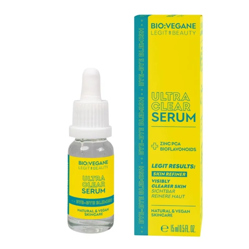 Ser impotriva imperfectiunilor, Ultra Clear Bye-bye Blemish, 15 ml, Bio:Vegane Legit Beauty — preț și oferte