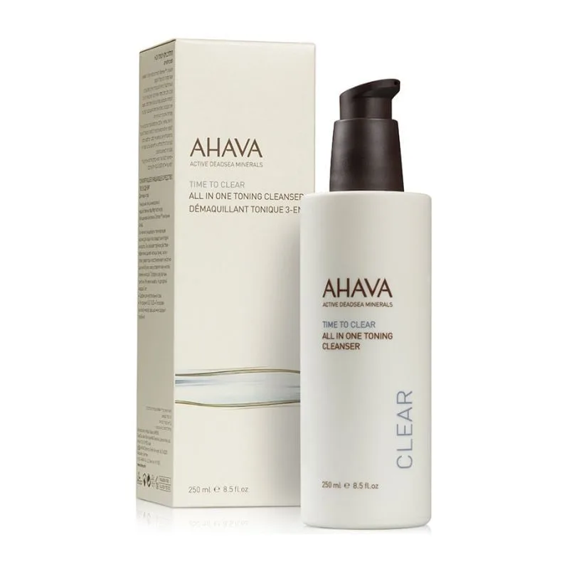 Demachiant 3in1 Time to Clear, 250 ml, Ahava — preț și oferte