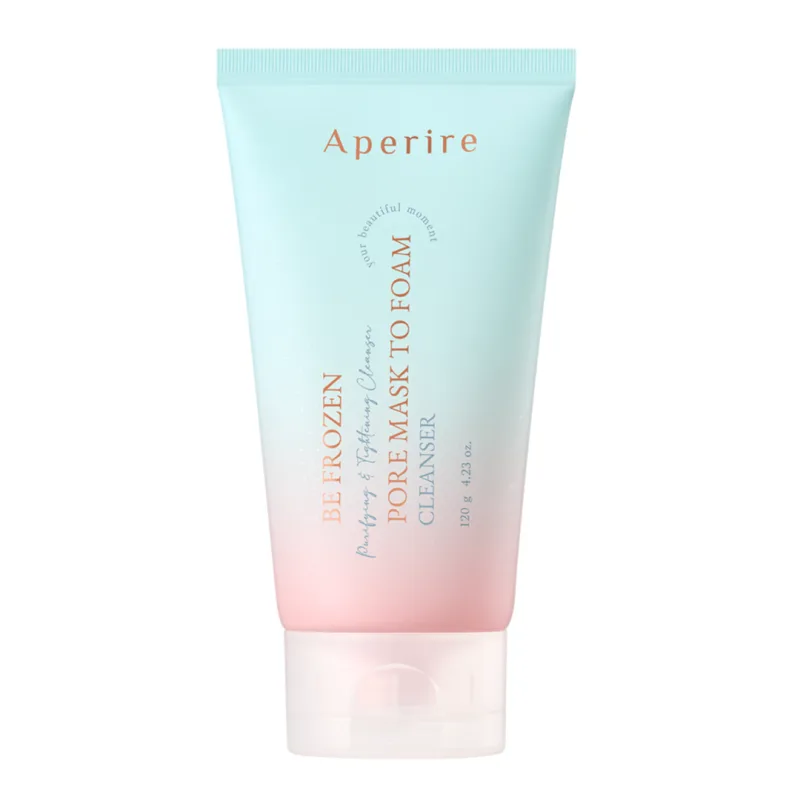 Masca si spuma 2in1 cu niacinamide Be Frozen Pore Mask to Foam Cleanser, 120 g, Aperire — preț și oferte