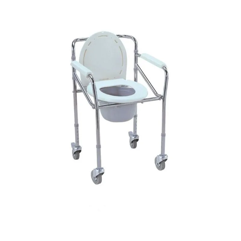Scaun de toaleta cu roti FS 696 FOSHAN DONGFANG MEDICAL EQUIPMENT MANUFA — preț și oferte