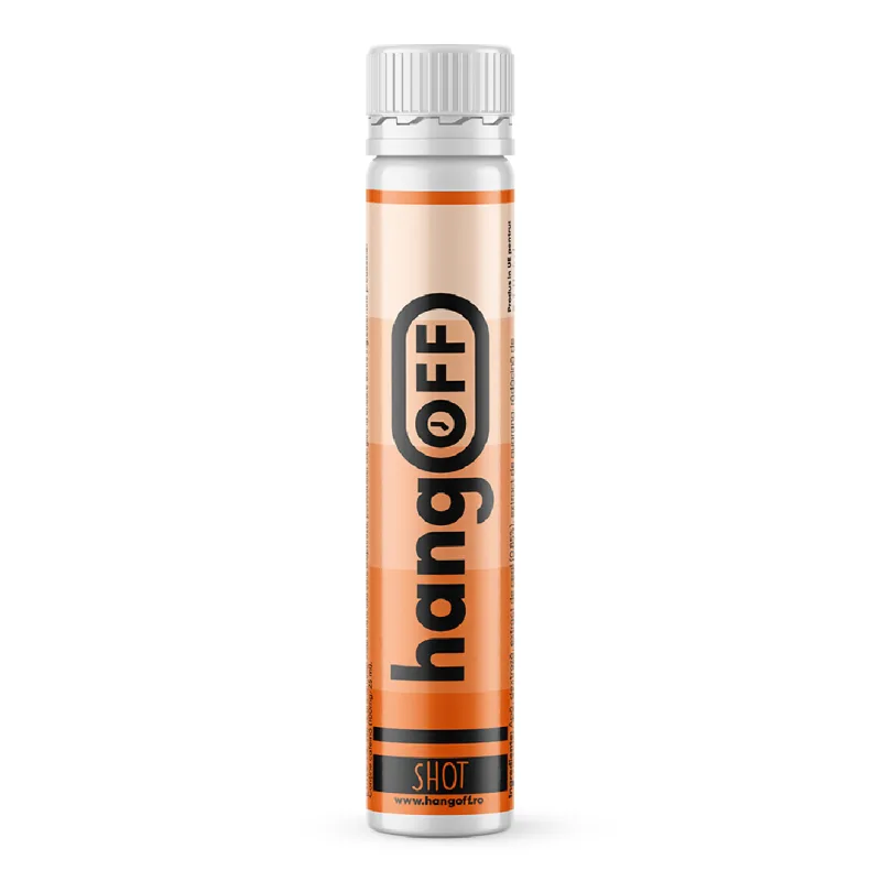 Shot cu vitamine si extracte din plante, 25 ml, HangOff — preț și oferte