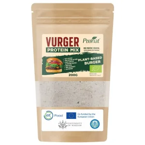Mix Proteic Vegetal Ideal pentru Burgeri si Alte Preparate Vurger Protein Mix Ecologic/Bio 200g