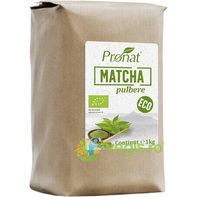 Matcha Pulbere Ecologica/Bio 1kg PRONAT — preț și oferte