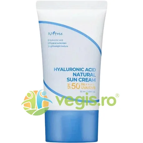 Crema Minerala pentru Protectie Solara SPF50+ cu Acid Hialuronic Hyaluronic Acid Line 50ml — preț și oferte