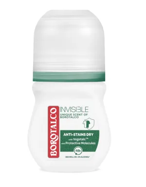Deo Roll-On Original Anti-Stains Dry, 50 ml, Borotalco