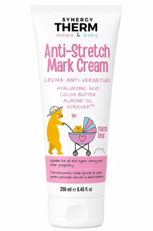 Cremă Anti-Vergeturi Mama & Baby, 250 ml, Synergy Therm