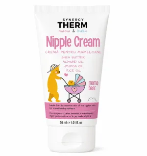 Cremă pentru Îngrijirea Mameloanelor Mama & Baby, 30 ml, Synergy Therm