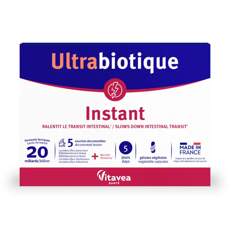 Probiotic pentru diareea acuta Instant, 10 capsule, Ultrabiotique — preț și oferte