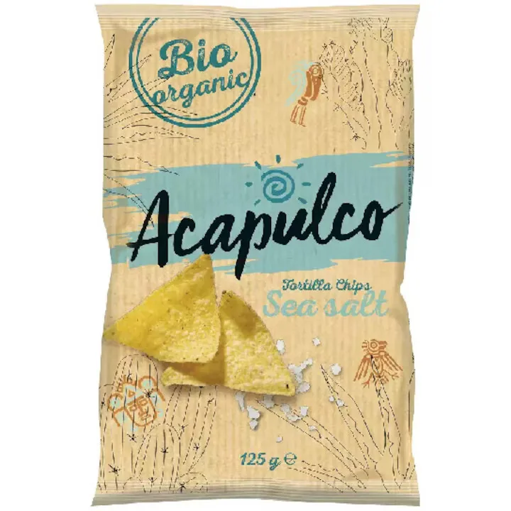 Tortilla Chips Bio, 125g, Acapulco — preț și oferte