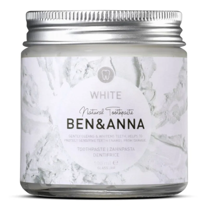 Pasta de dinti alba, 100ml, Ben&Anna — preț și oferte
