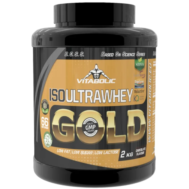 ISO UltraWhey Gold Ciocolata, 2kg, Vitabolic — preț și oferte
