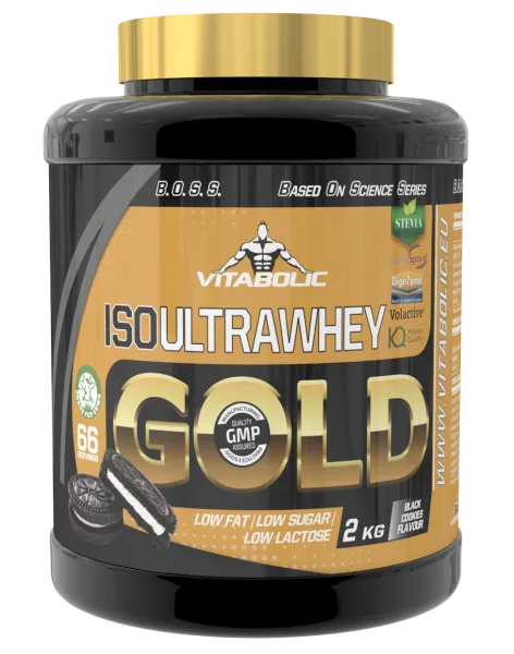 ISO UltraWhey Gold cu aroma Black Cookies, 2kg, Vitabolic — preț și oferte