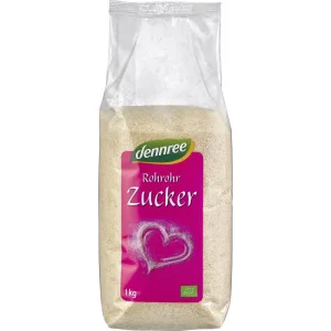Zahar eco brut din trestie, 1kg, Dennree