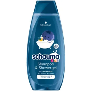 Sampon si gel de dus copii Blueberry, 400ml, Schauma
