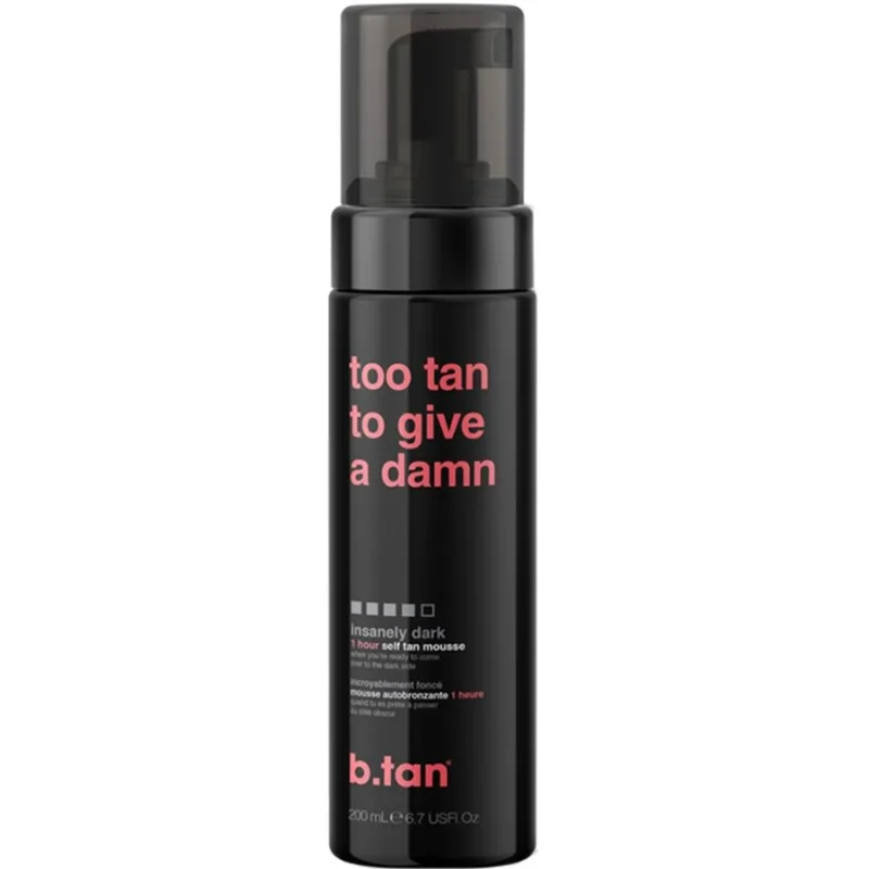 Spuma autobronzanta Insanely Dark Too Tan To Give A Damn, 200ml, B.Tan — preț și oferte